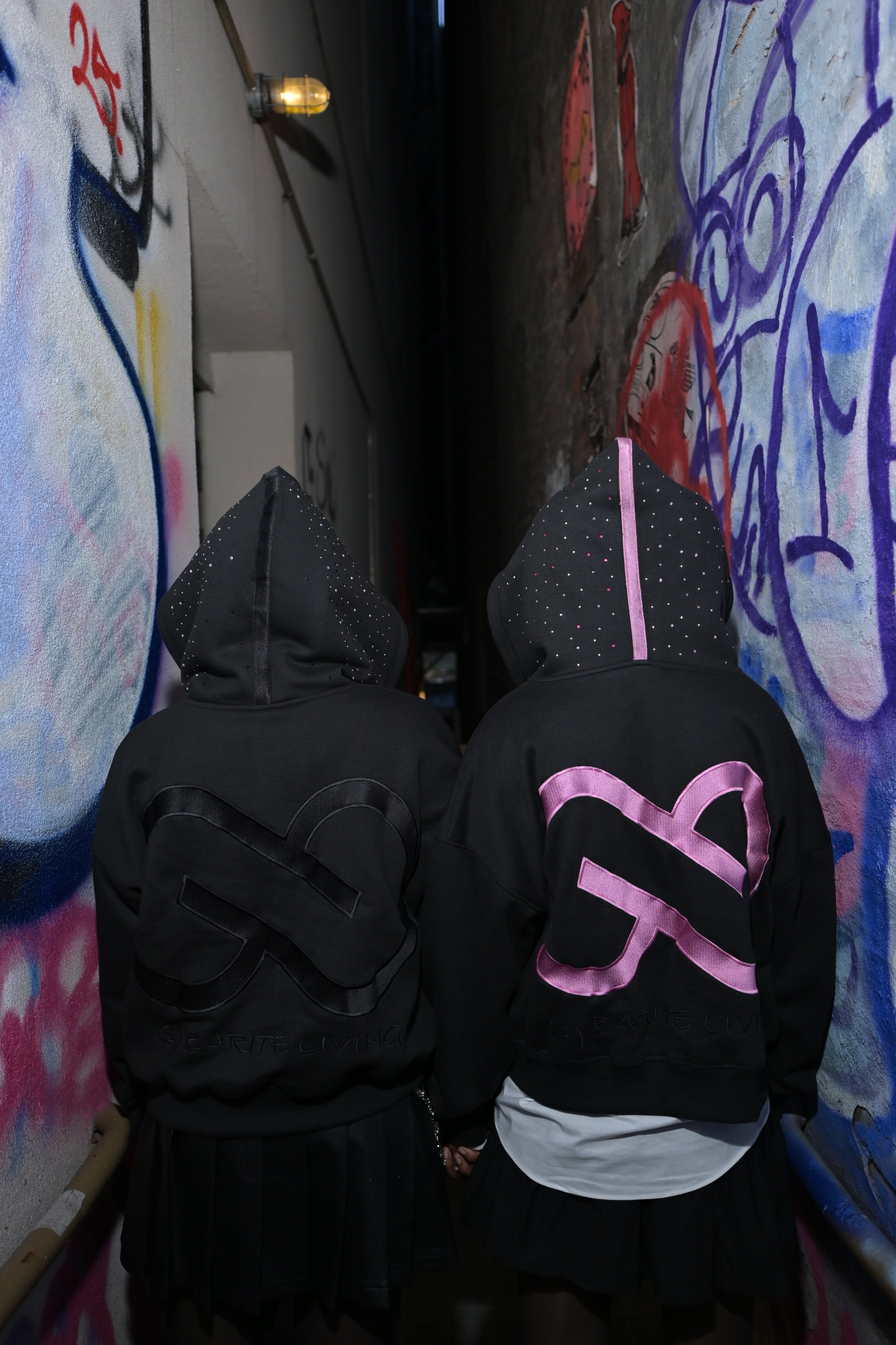 BLACK ON BLACK HOODIE